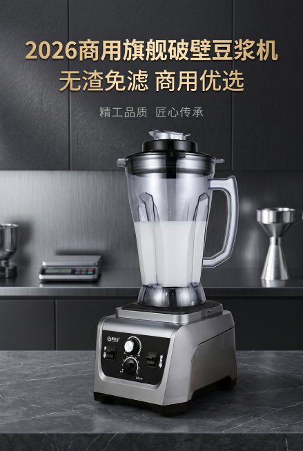 首屏主视觉品牌旗舰海报，严格还原上传产品图所有细节：包装设计、颜色、LOGO位置、文字内容、图案元素，产品尺寸长26CM×宽24CM×高60CM，尺寸比例保持1:1，产品整机居中C位展示。视觉风格为商预览效果