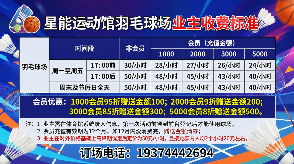 将标题中的“业主收费标准”和备注栏第三条文字“业主在对外价格基础上高峰期优惠后定价为50元/小时，且接龙群内人均2个小时20元左右”的颜色改为红色，其余内容和排版保持不变预览效果