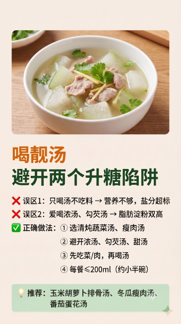 左上的第3页控糖喝汤科普页不要预览效果