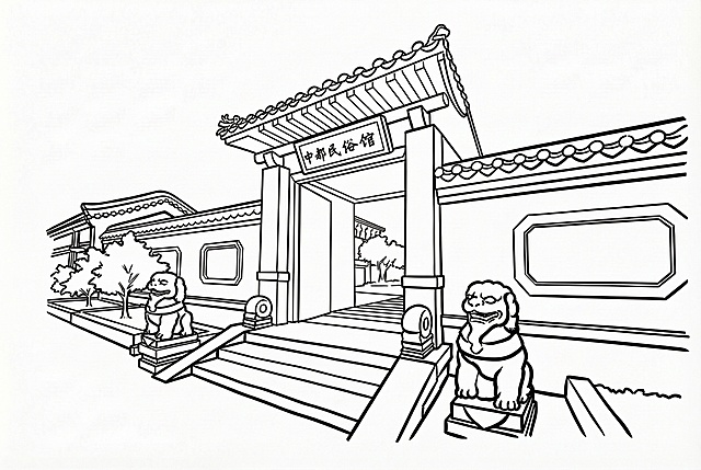 整体线条加粗