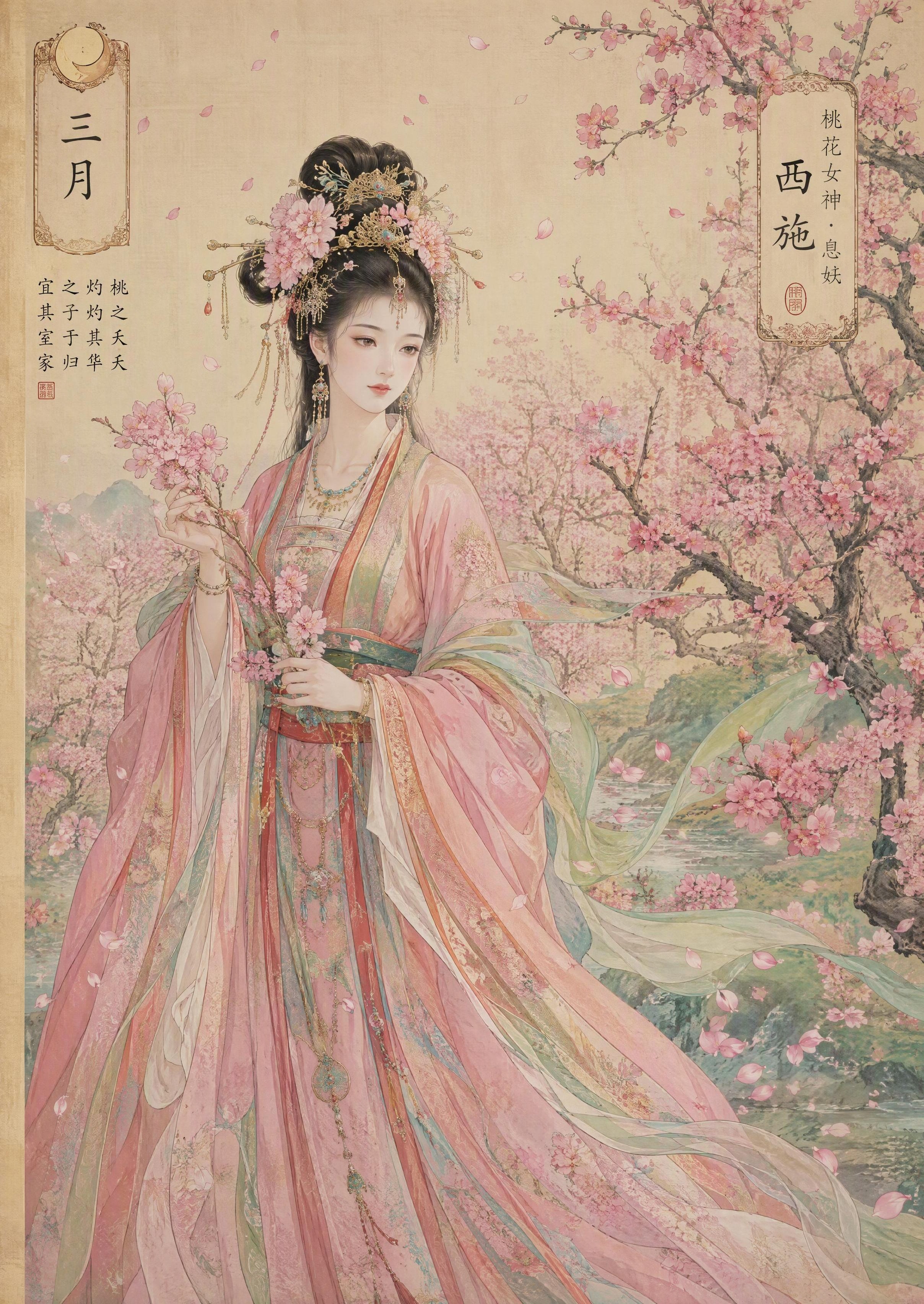 March Flower Fairy, Goddess of… - 图片创意预览