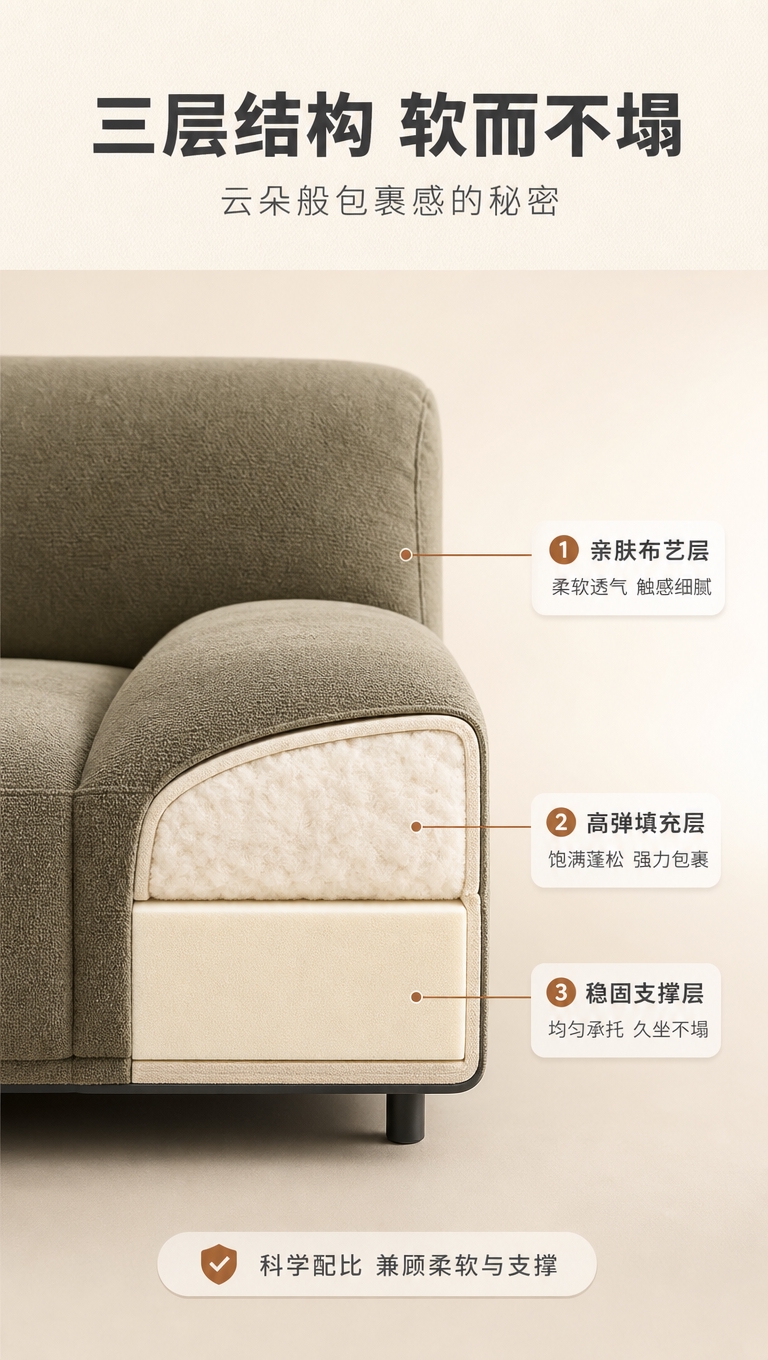 [商品] 使用【图1】简约方块懒人沙发；保留低矮方块造型、柔和… - 图片创意预览