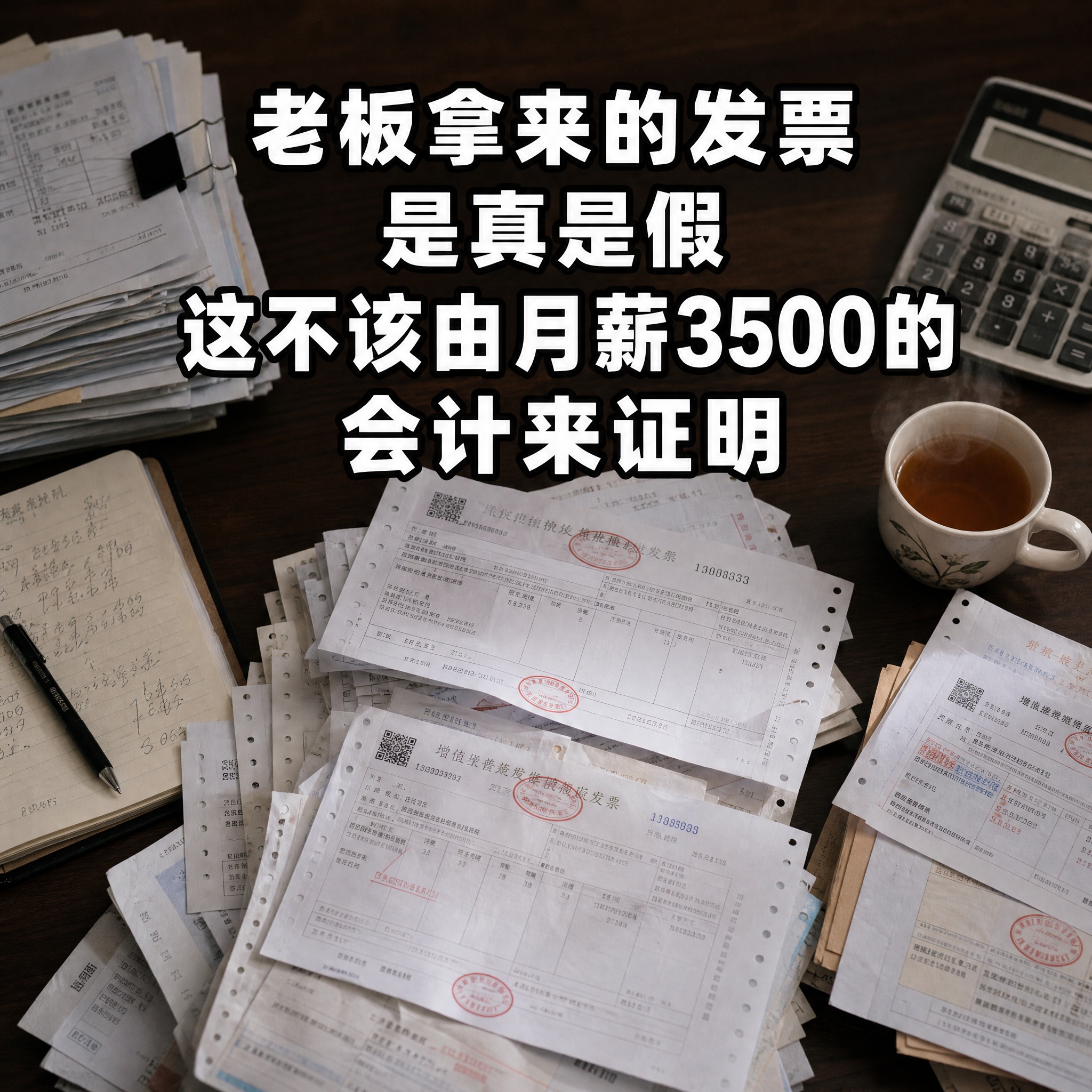 公众号双封面适配图，正方形构图，俯视视角的办公桌场景，桌面上散… - 图片创意预览