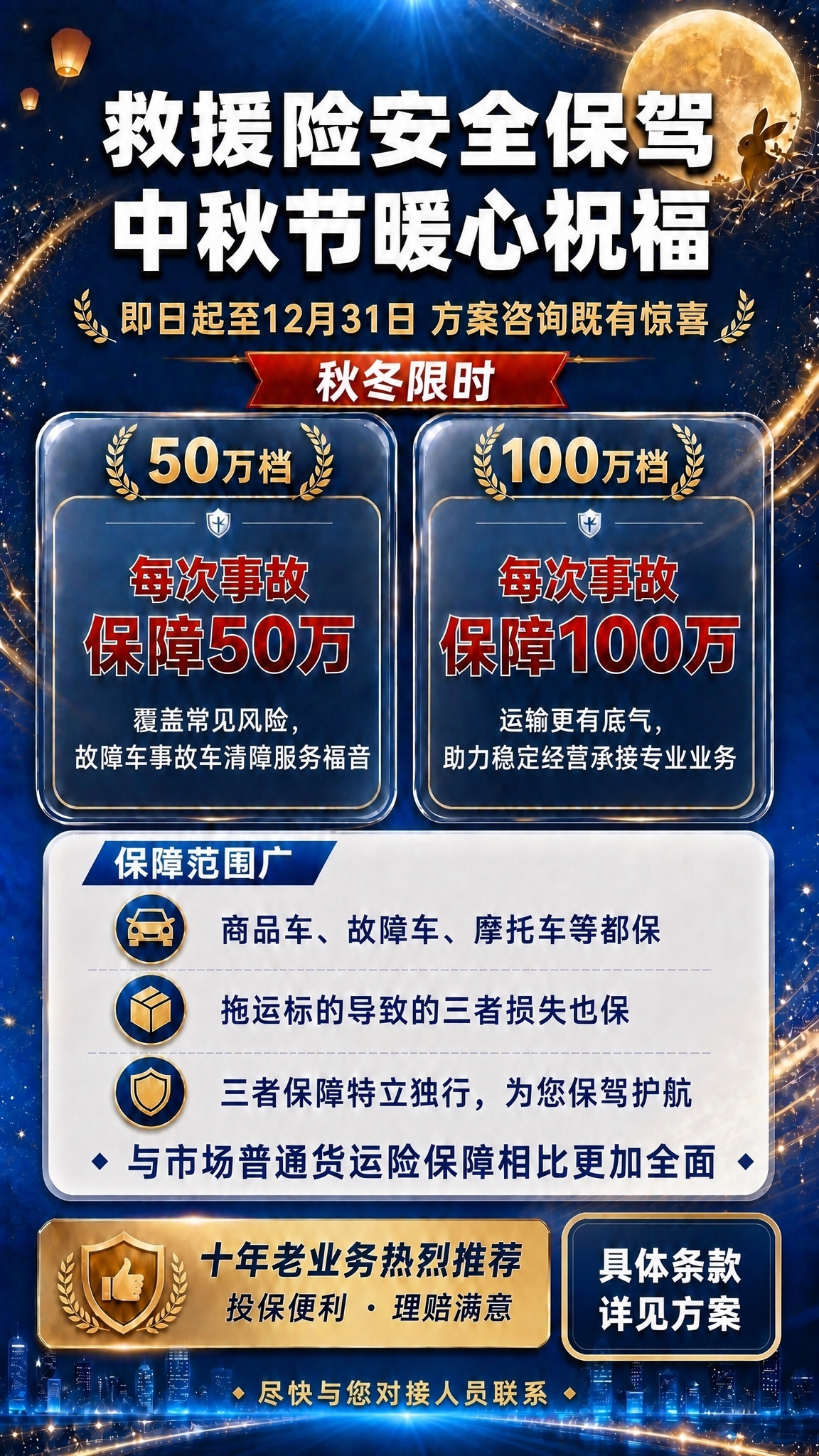对两张保额卡片内的底部小字说明做以下调整，其余所有内容保持不变… - 图片创意预览