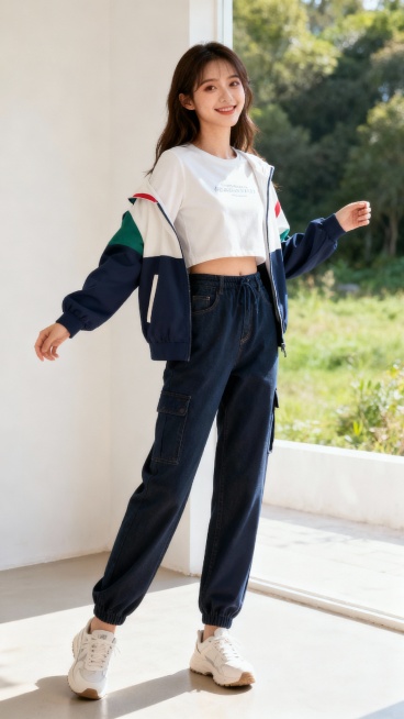 生成50张有关的小姐姐全身图片预览效果