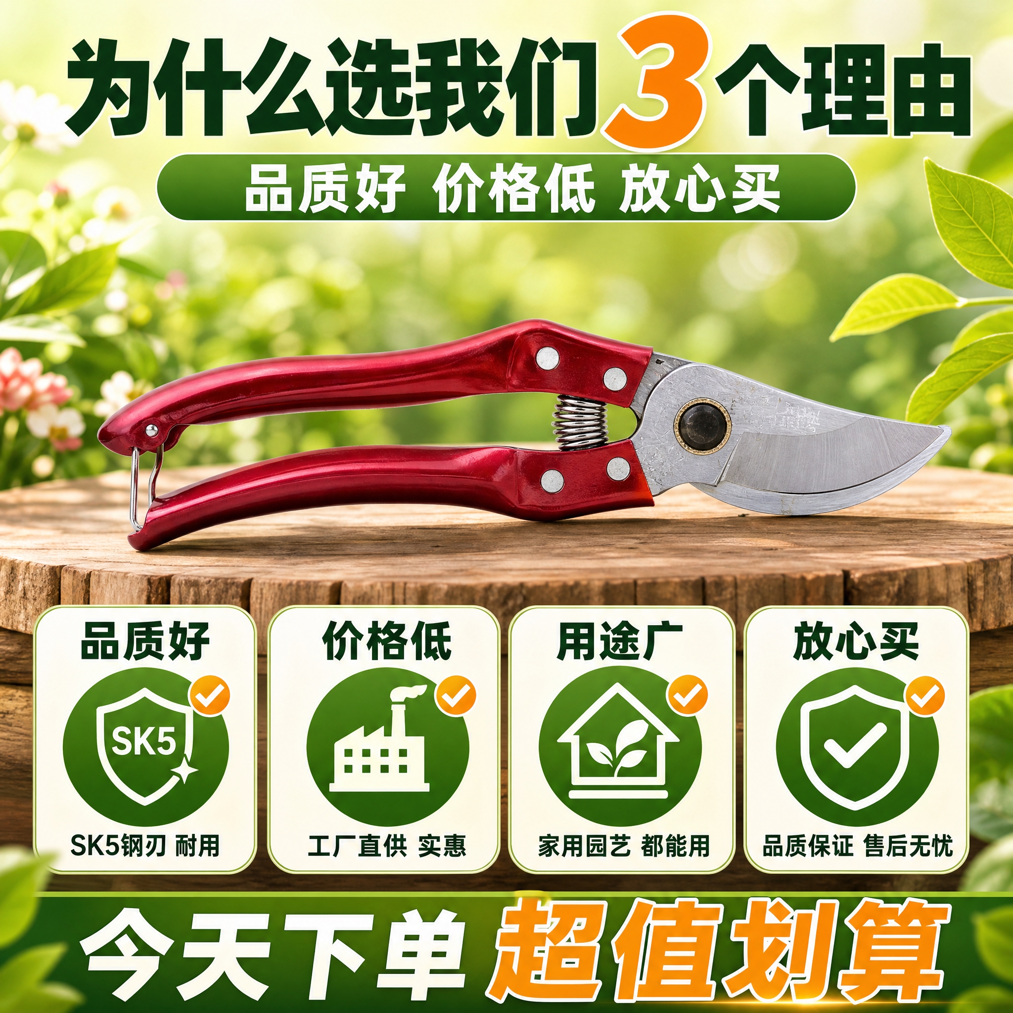 [主图-6] 购买理由 性价比高 品质保证 放心买 [统一基调… - 图片创意预览