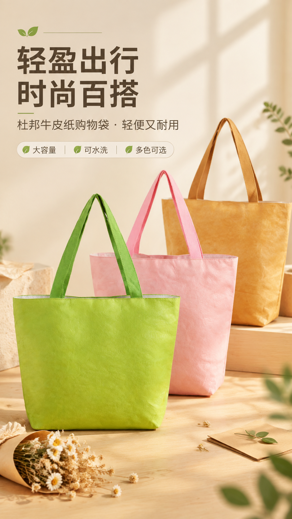 [商品] 使用【图1】果绿色、【图2】樱花粉色、【图3】棕黄色… - 图片创意预览