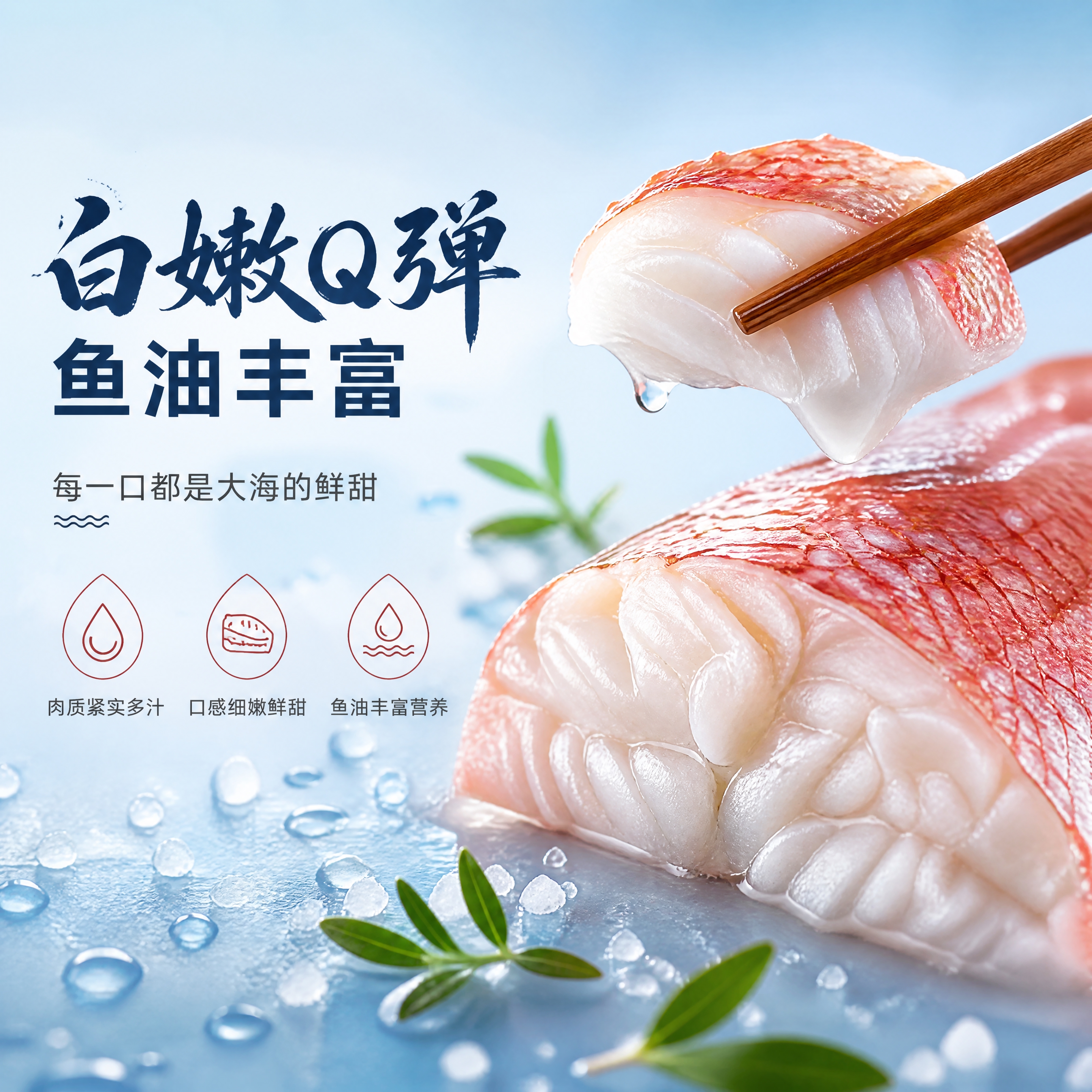 [商品] 使用【图1】野生红笛鲷；保留鱼身绯红色鳞片、红色鱼鳍… - 图片创意预览
