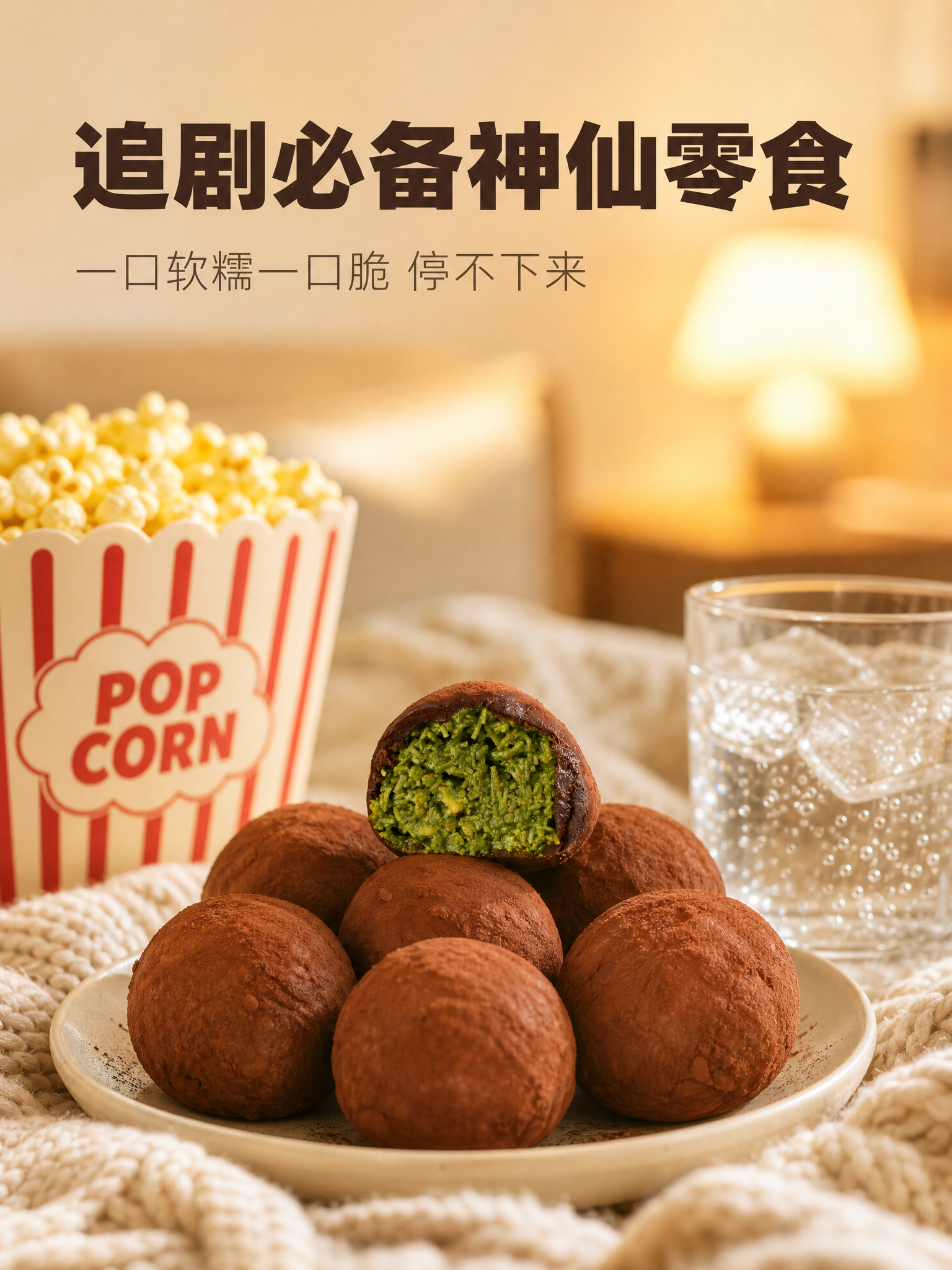 电商商品营销海报，9:16竖版，慵懒居家风摄影，日系胶片感。画… - 图片创意预览