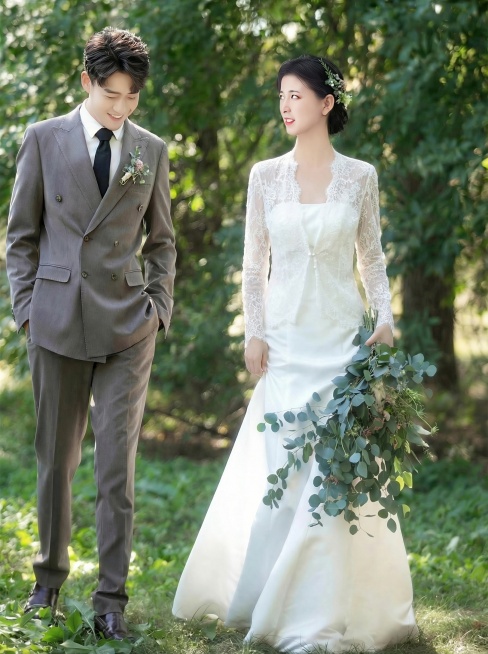 给女生穿件白色外套预览效果