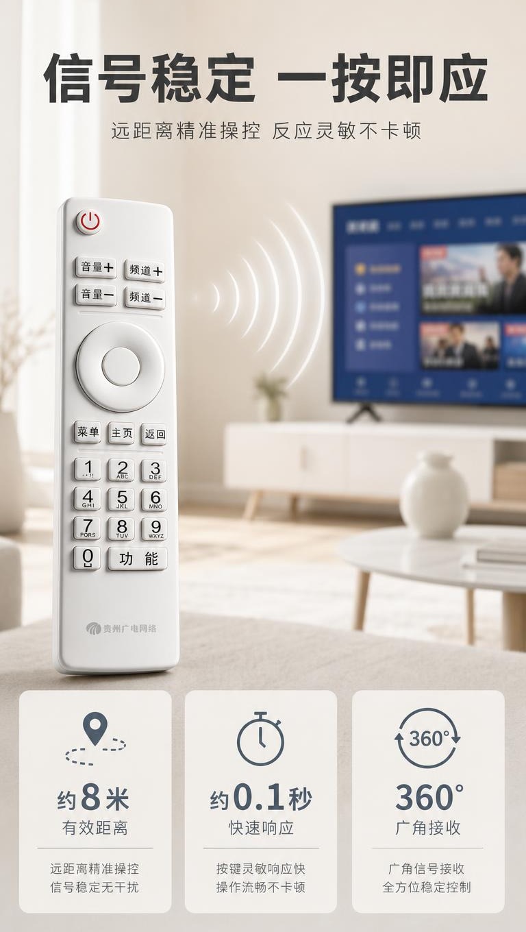 [商品] 使用【图1】贵州广电网络白色机顶盒遥控器；保留白色长… - 图片创意预览