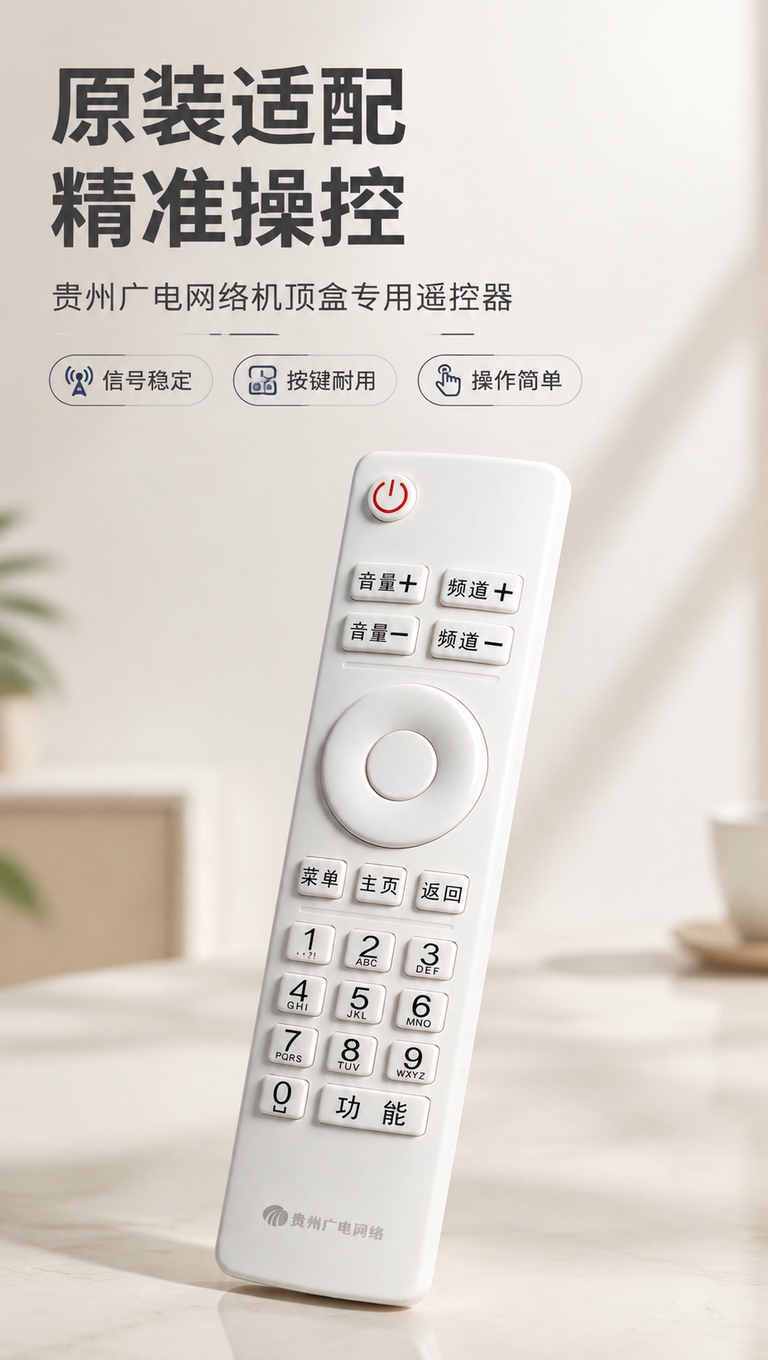 [商品] 使用【图1】贵州广电网络白色机顶盒遥控器；保留白色长… - 图片创意预览