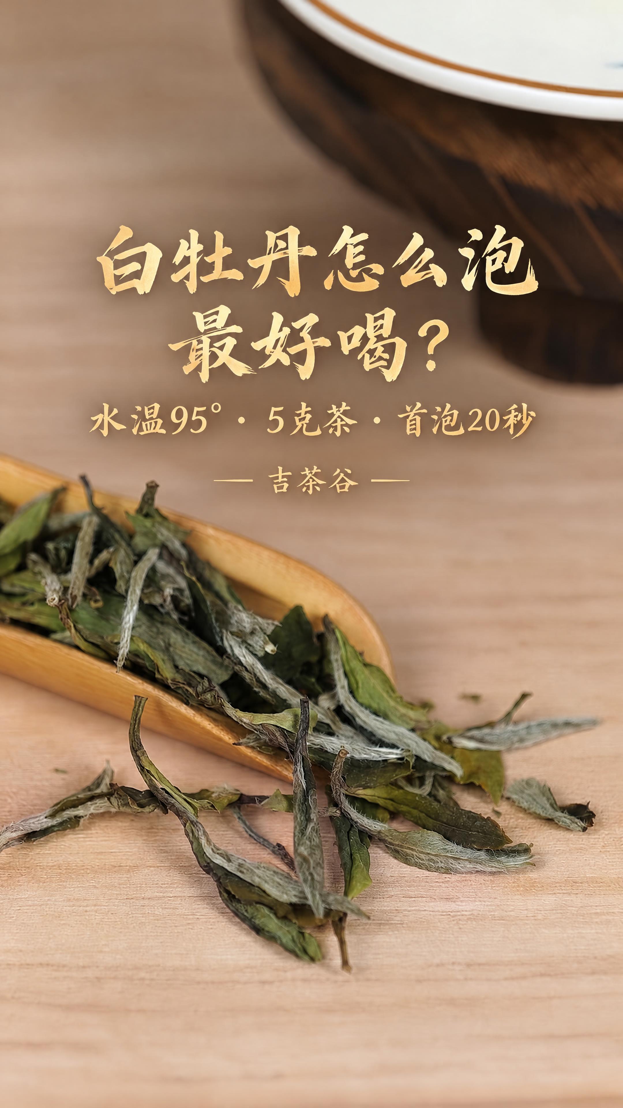 基于这张白茶茶叶图片进行修改，背景完全原样不变，适配抖音短视频… - 图片创意预览