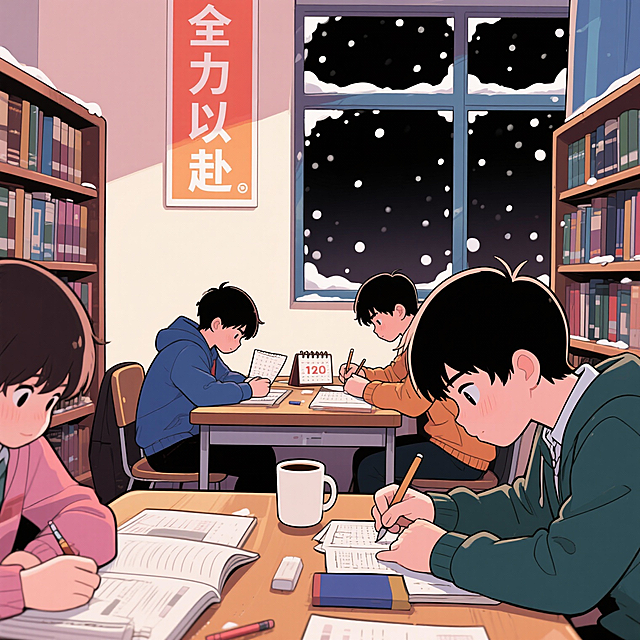 请帮我生成一批图，每个月都有一个主题，要求风格一致，都是大学生的，可以用卡通形式，但不要用真人。每月主题如下，一共帮我生成12张图：
【1月·健康启航】【2月·南北团圆】【3月·春日新生】【4月·云端追思】【5月·劳动创想】【6月·复习闯关】【7月·清风正气】【8月·实践体验】【9月·新生特辑】【10月·破冰行动】【11月·青春向党】【12月·冲刺未来】