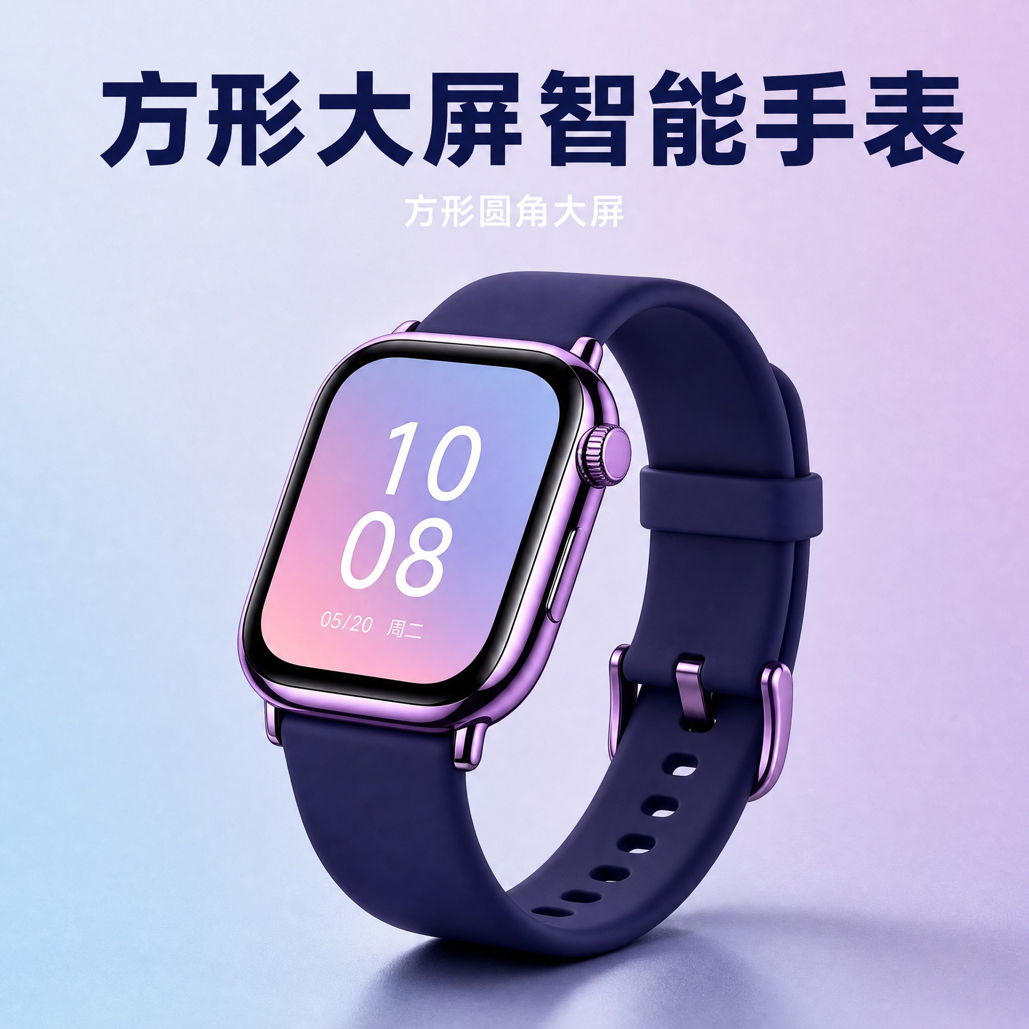 [主图-1] 主题：完整商品识别，让买家第一眼看清这是一款方形… - 图片创意预览