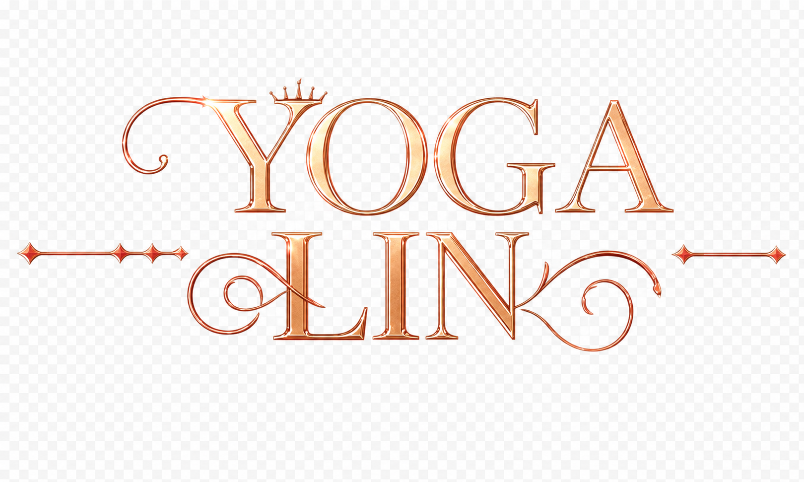 提取画面右上角的"YOGA LIN"英文标题文字，去除所有背景… - 图片创意预览