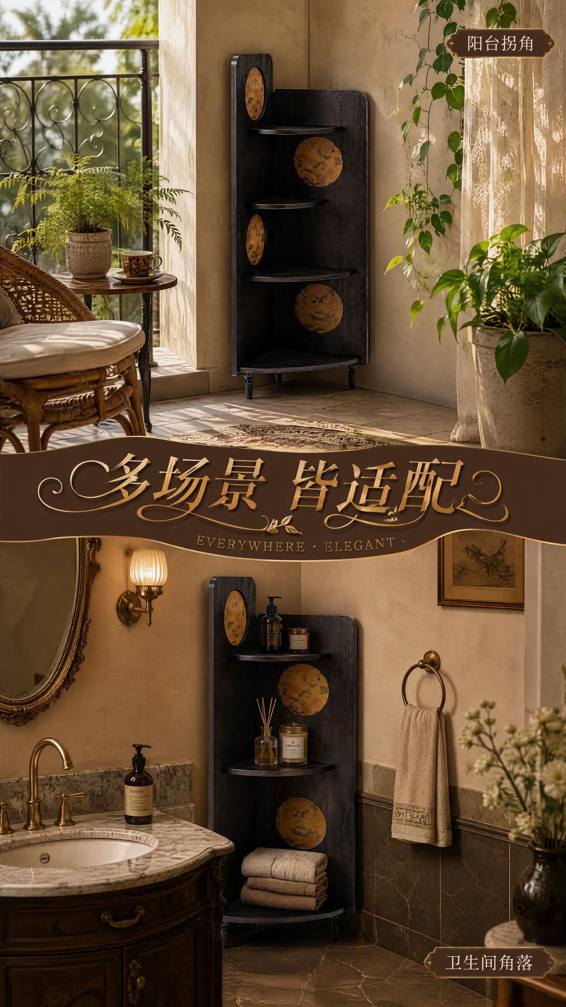 [第6张] 详情页场景页-阳台+卫生间多场景适配。本张使用【图… - 图片创意预览