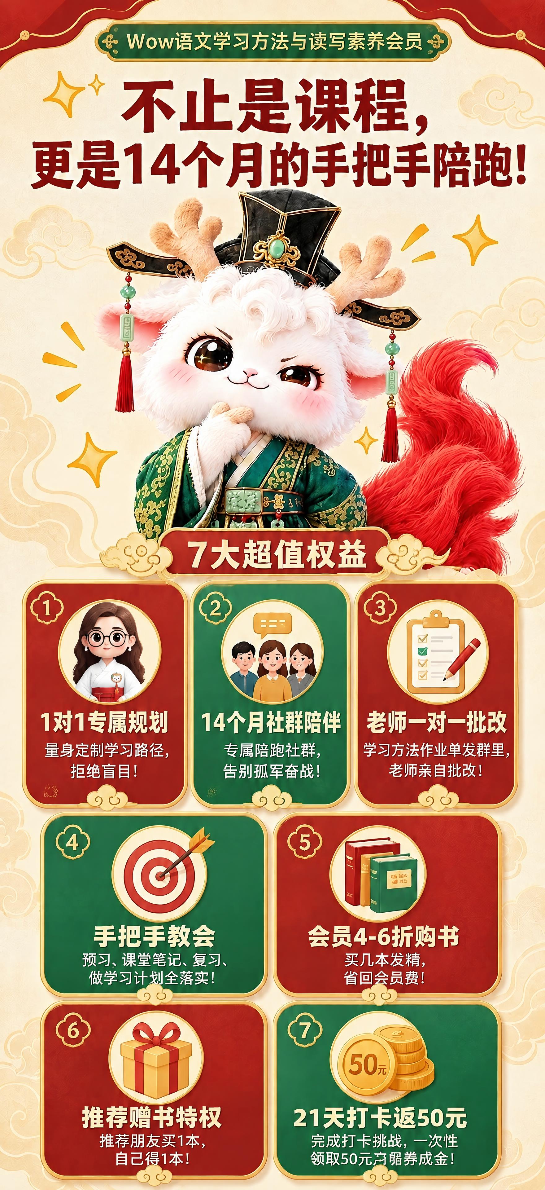 基于参考图1进行修改，保持整体国潮卡通风格、驺吾形象、布局结构… - 图片创意预览