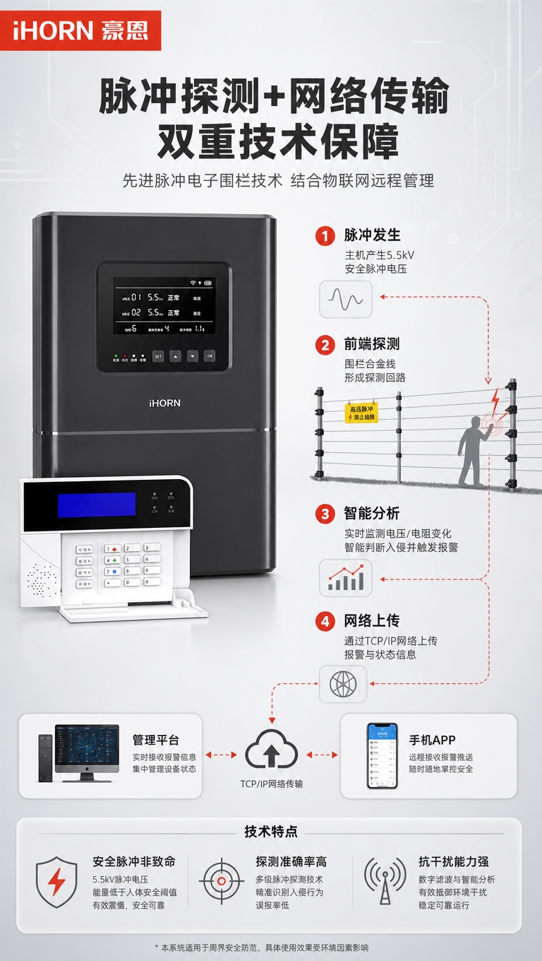 [商品] 使用【图1】网络型脉冲电子围栏系统黑色脉冲主机；保留… - 图片创意预览