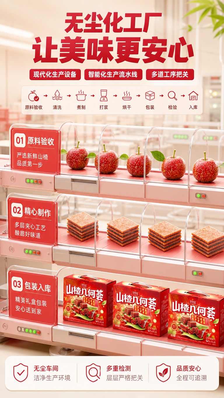 [商品] 使用【图1】山楂几何荟礼盒及山楂汉堡产品；保留礼盒外… - 图片创意预览
