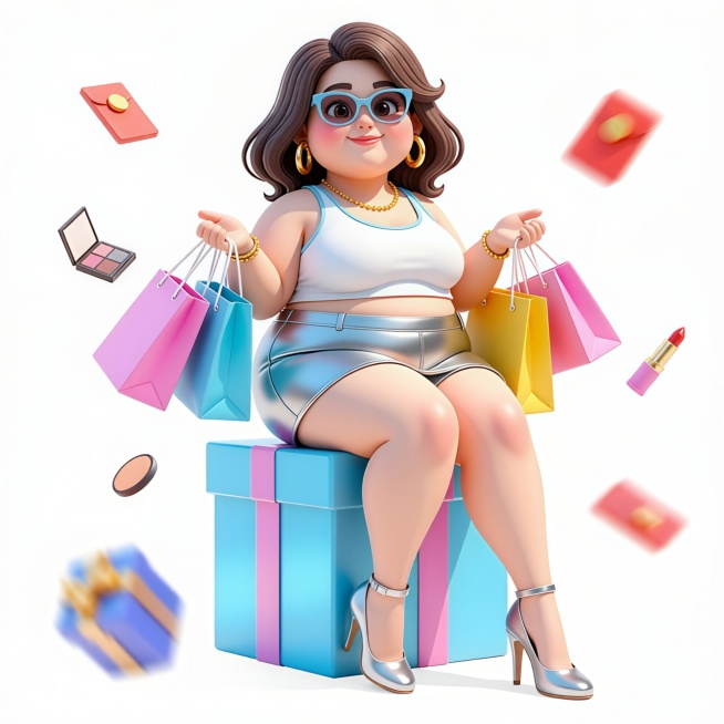 把她变成胖女孩预览效果