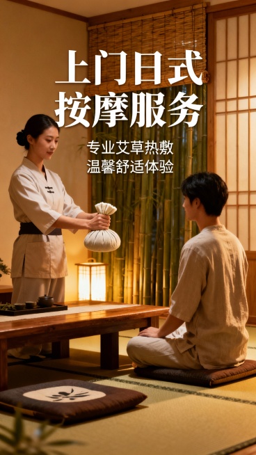 生成50张上门按摩的照片预览效果