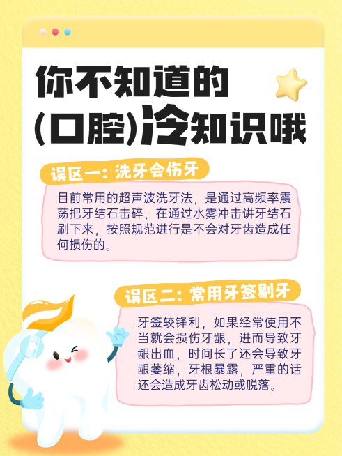 医疗牙科冷知识个人生活科普小红书封面预览效果