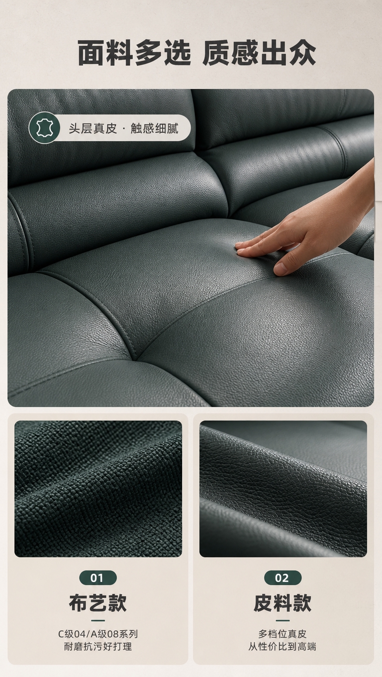 [商品] 使用【图1】LKS8836熊抱沙发墨绿色真皮款；保留… - 图片创意预览