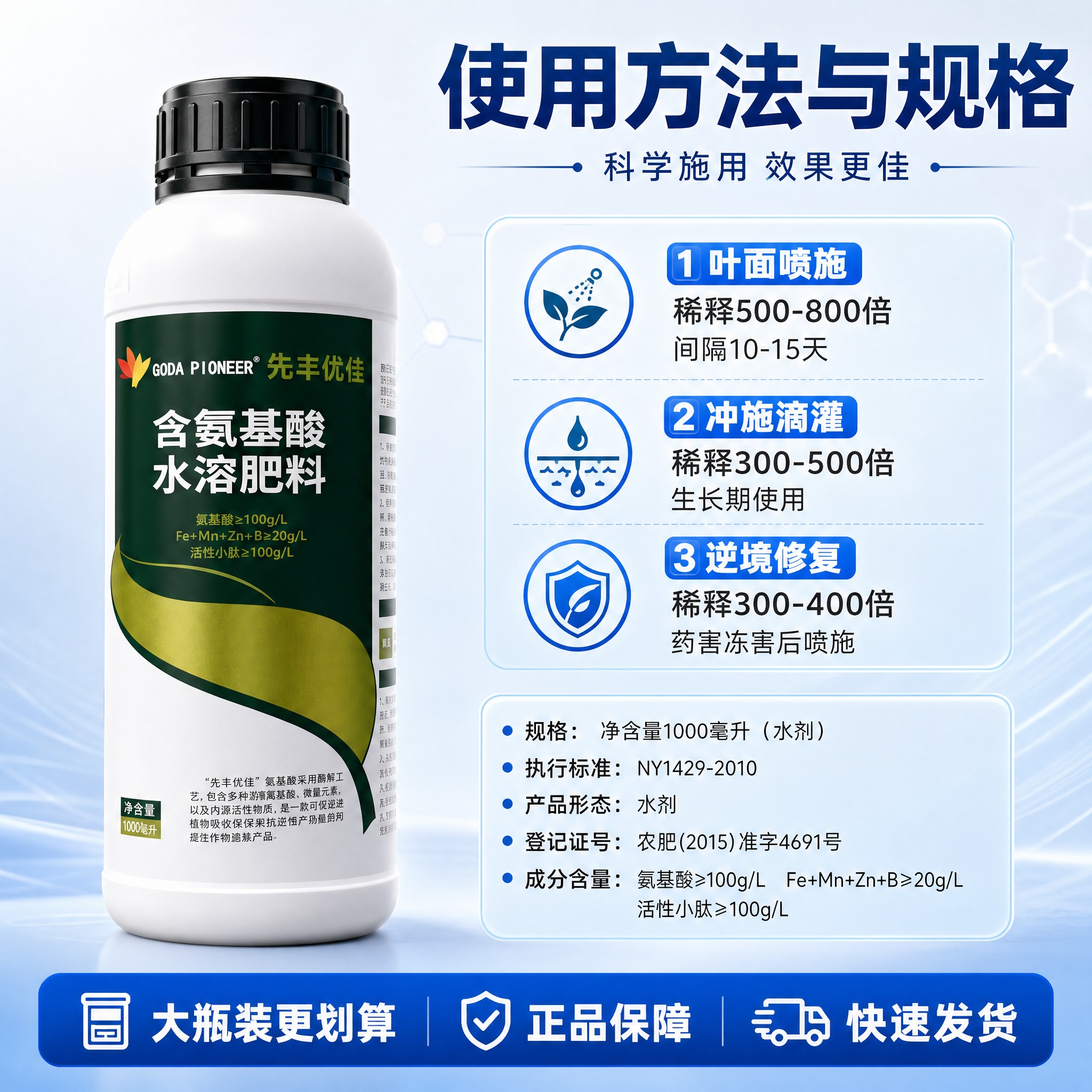 [主图-5 第三套-蓝白科技调] 规格参数与使用方法 转化决策… - 图片创意预览