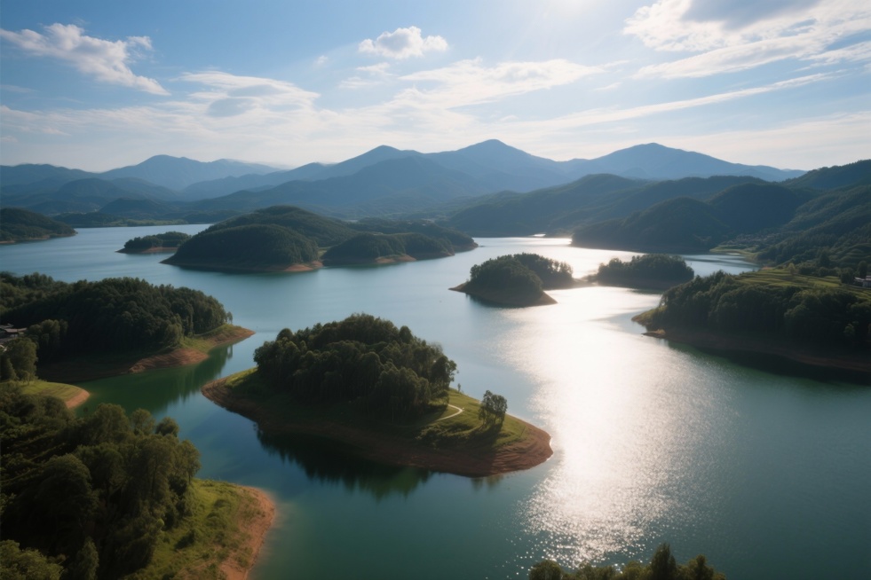 生成4张以上关于四川简阳的主题相关的宣传图片（如风景、人文、未来想象图等）。每张图片需注明生成所用的提示词，并附简短设计说明预览效果