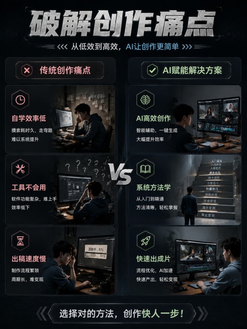基于原图进行风格修改，保留原有全部文案内容和排版布局。整体修改为真人短剧风格，去除原有花哨多彩霓虹效果，配色改为简约沉稳真人影视质感，人物改为真人，整体风格统一干净，保持3:4竖版构图，禁止出现二维码预览效果