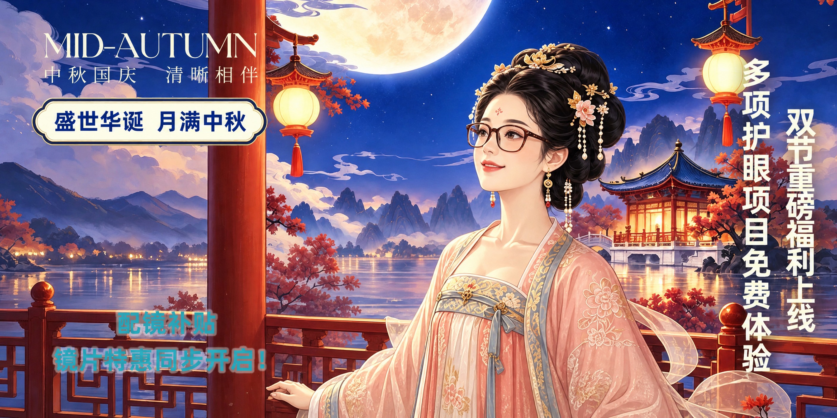 修改画面中古风女子的动作：去掉手中的平板，女子抬起头，目光望向… - 图片创意预览