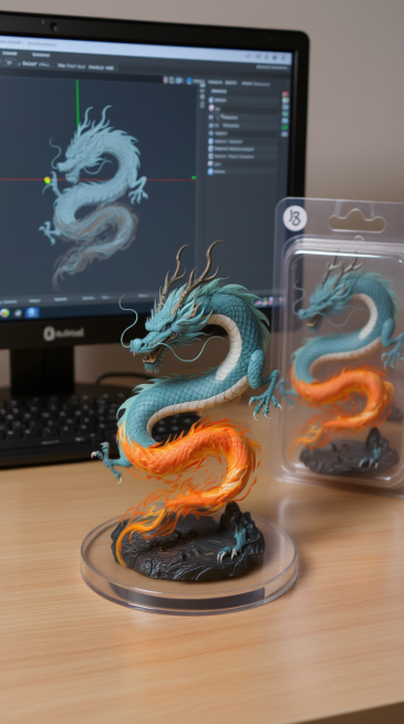 变成手办预览效果