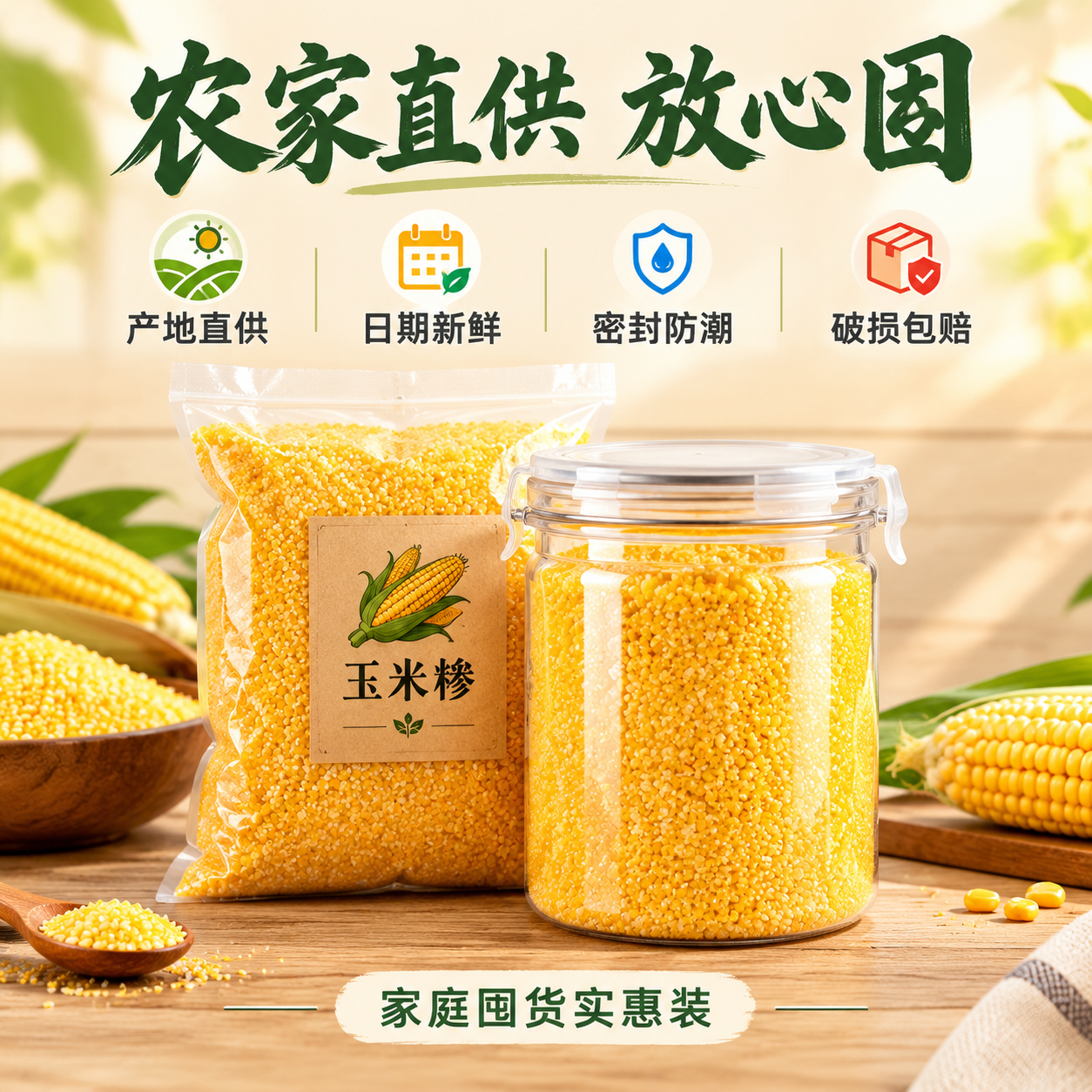 [主图-11] 服务与转化 农家直供 密封防潮 放心购买。 [… - 图片创意预览