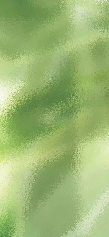 去除图片中的文字"GREENNESS"，保留原有的绿色毛玻璃质感背景预览效果