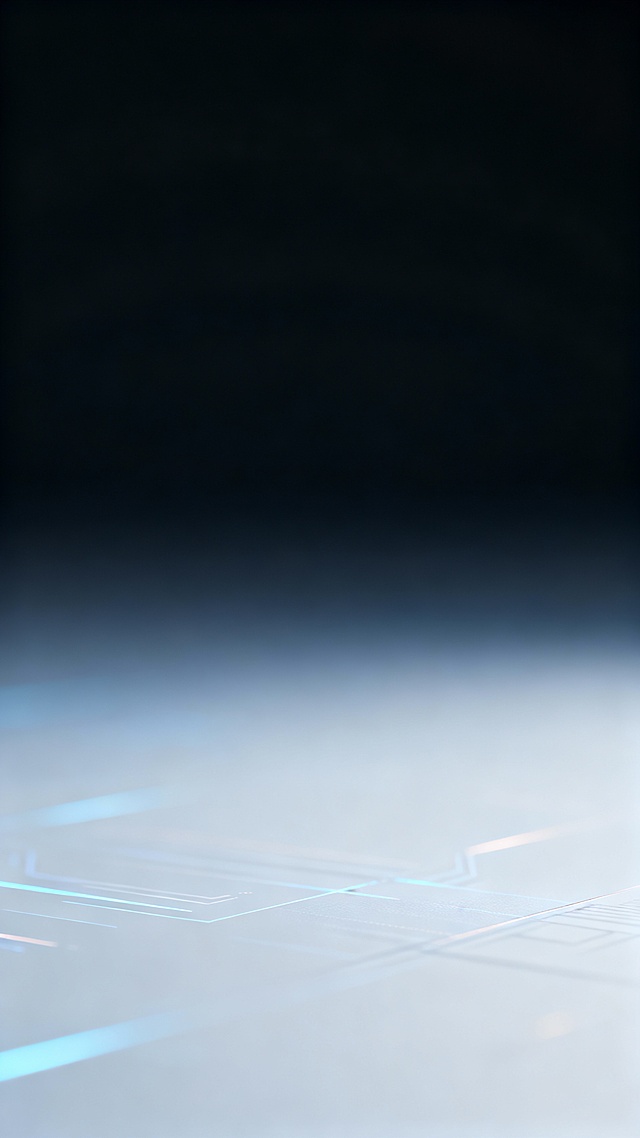 Post-tech crypto background, abstract digital surfaces, subtle light reflections, calm futuristic atmosphere, soft gradients, premium fintech branding style, large clean copy space, ultra high resolution, no symbols, no text