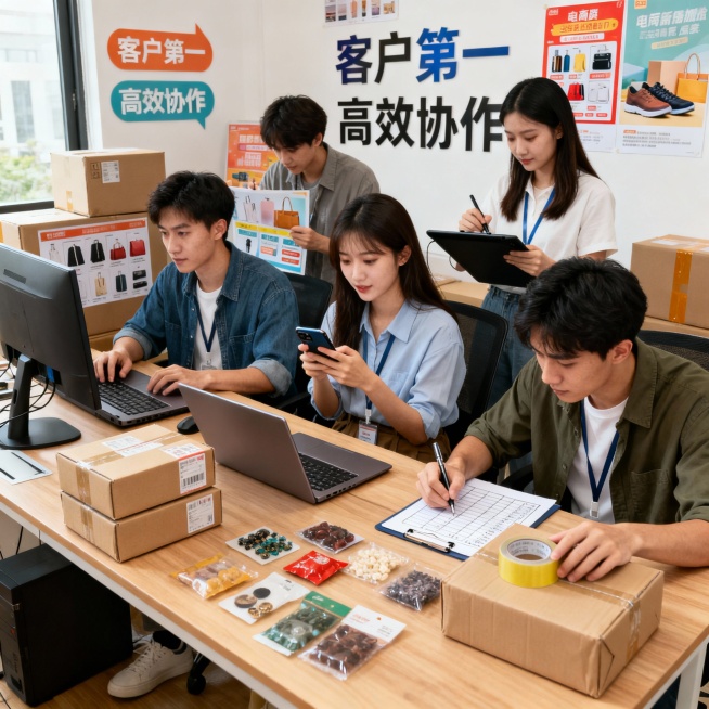 团队电子商务团体技能结合、预览效果