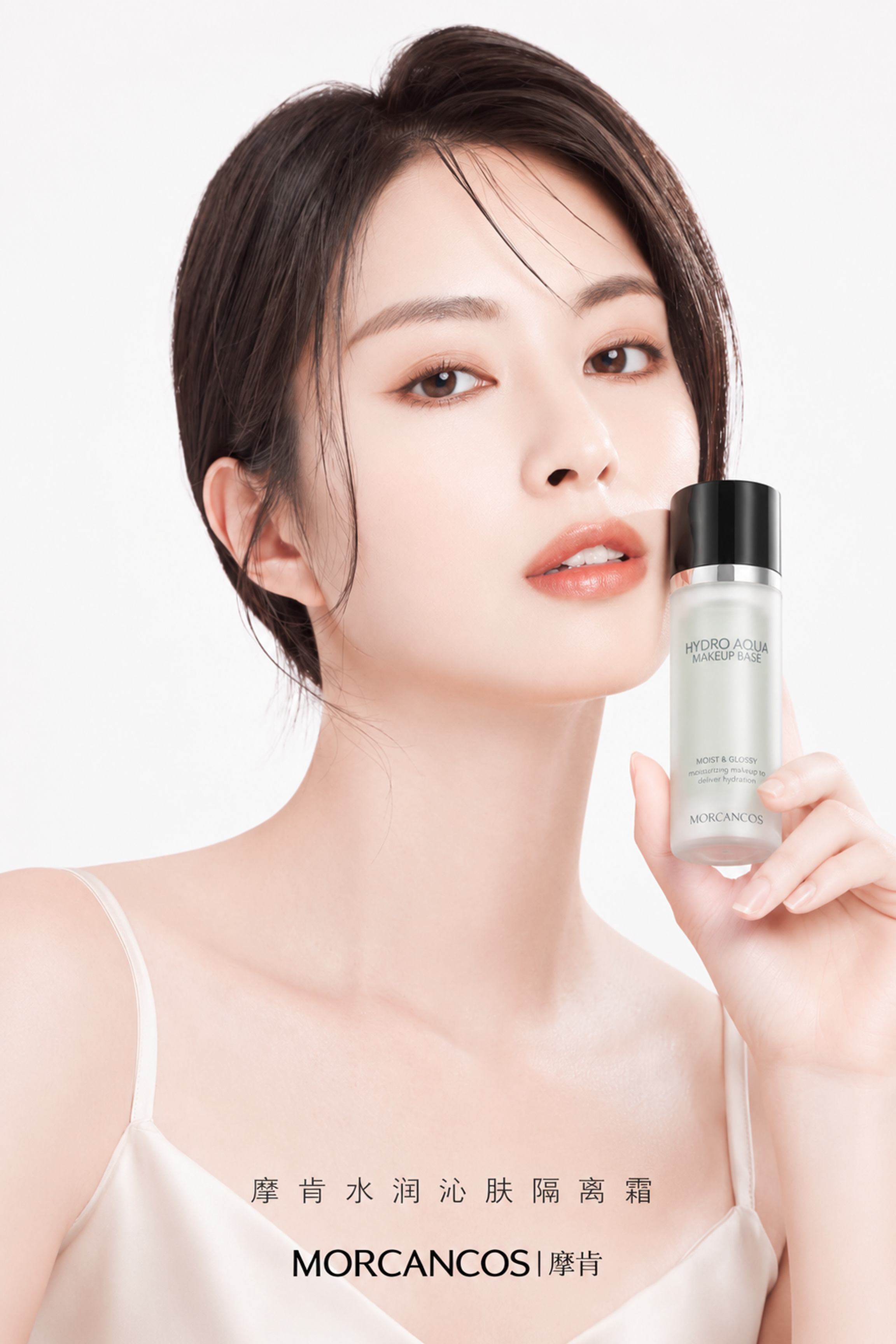 8K超高清高端商业美妆人像精修质感，影棚级柔和漫射柔光均匀笼罩… - 图片创意预览