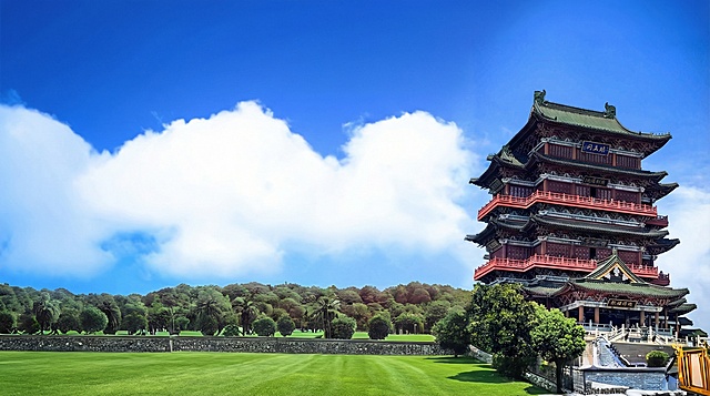 绿色的变成地面