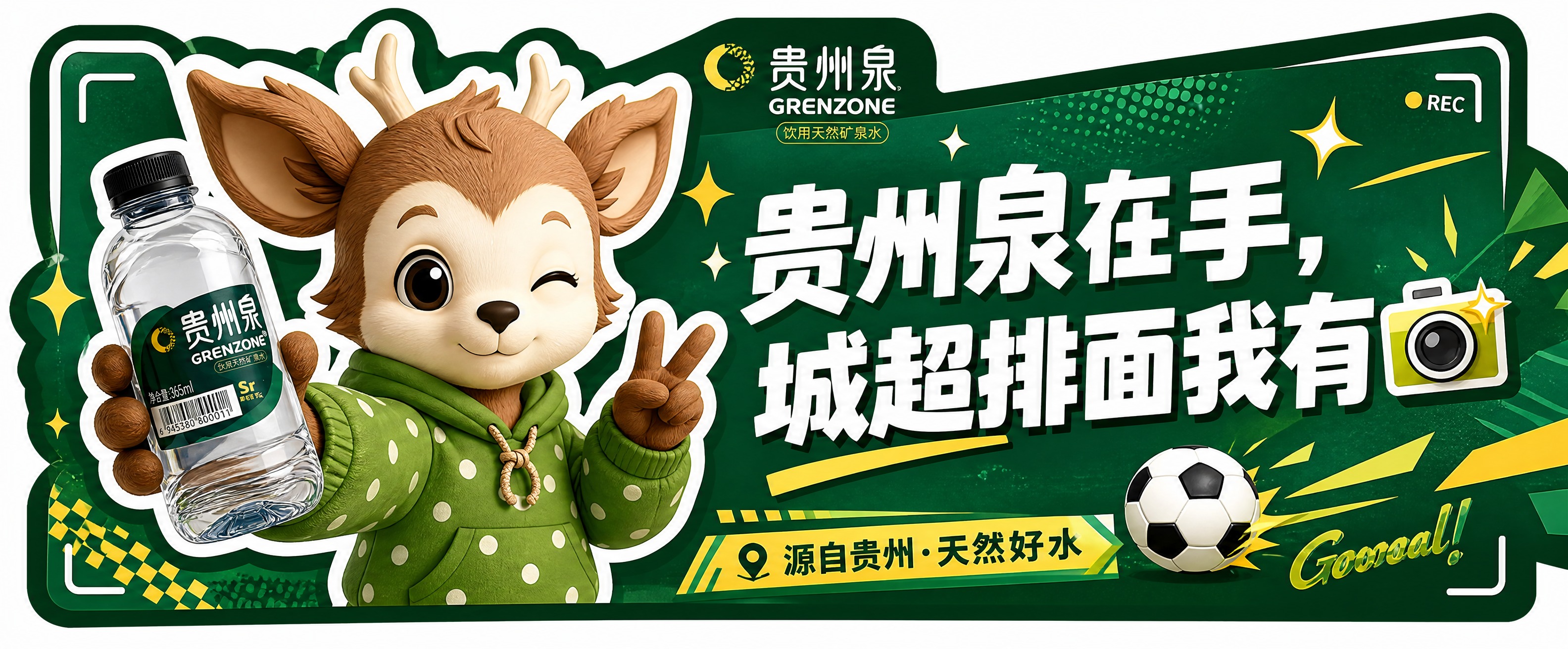 异形KT板手举牌设计，横向长条形，边缘做不规则异形切割，模拟自… - 图片创意预览