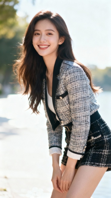 生成30张漂亮小姐姐全身照片预览效果