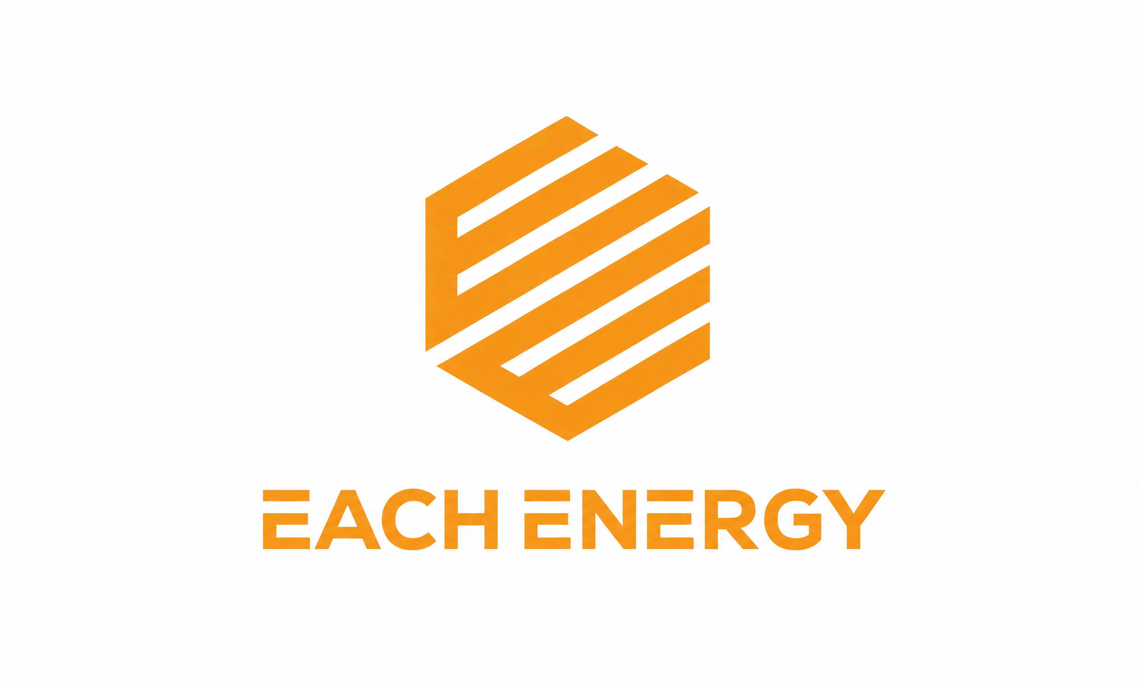 将图片中的六边形logo和'EACH ENERGY'文字提取出… - 图片创意预览