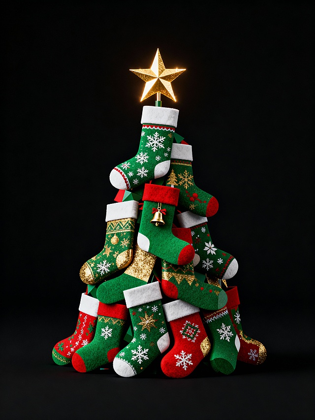 圣诞袜圣诞树