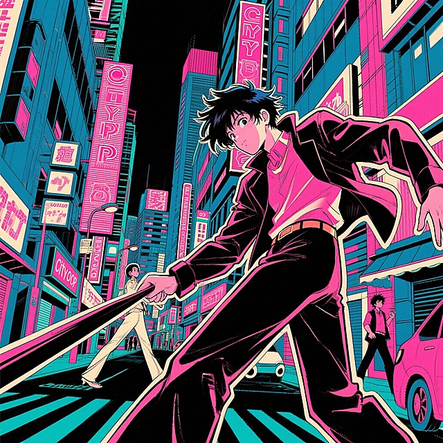 生成一张具有张力的图片