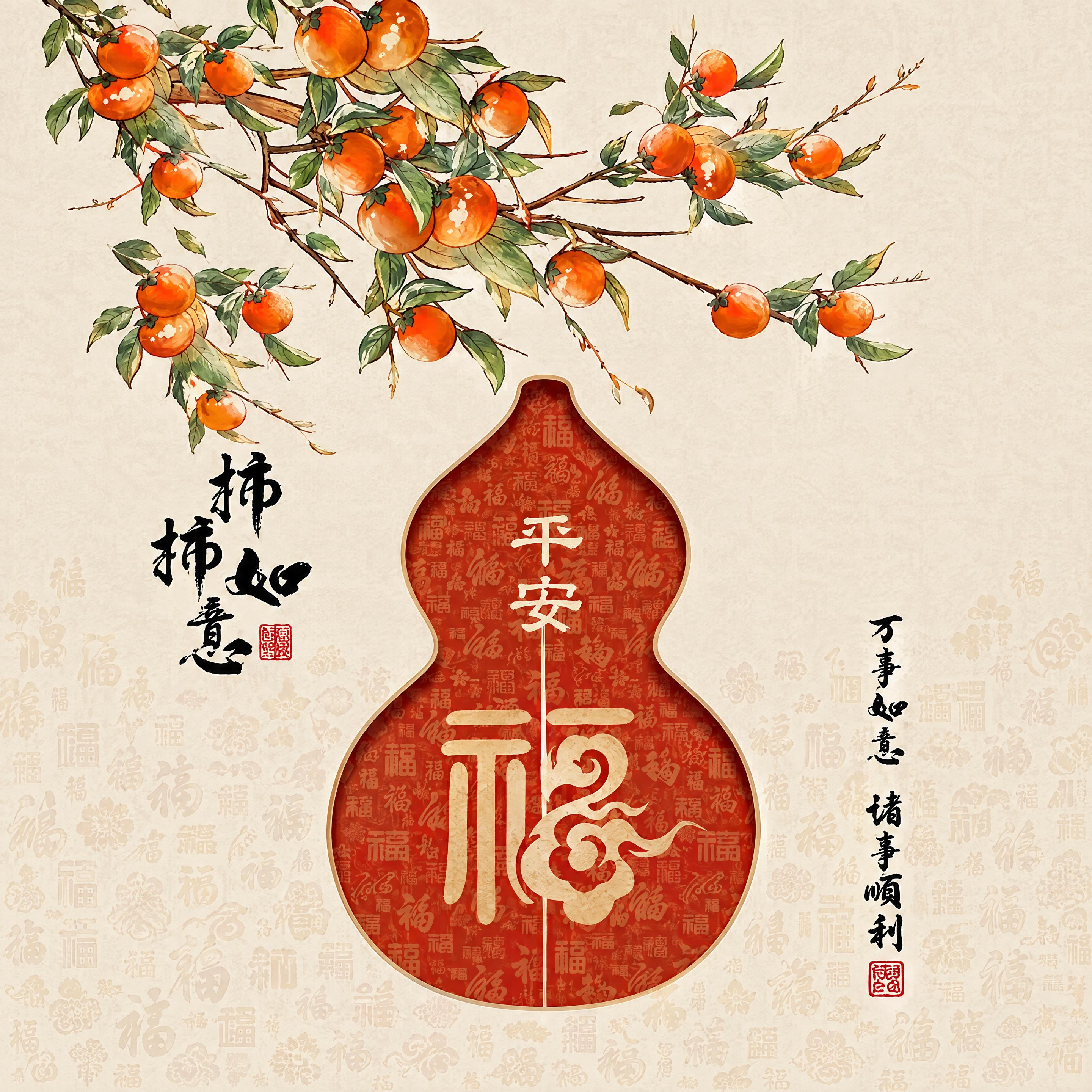 提取图中的门帘图案，去除中间的竖缝和拼接痕迹，去除背景的波浪褶… - 图片创意预览