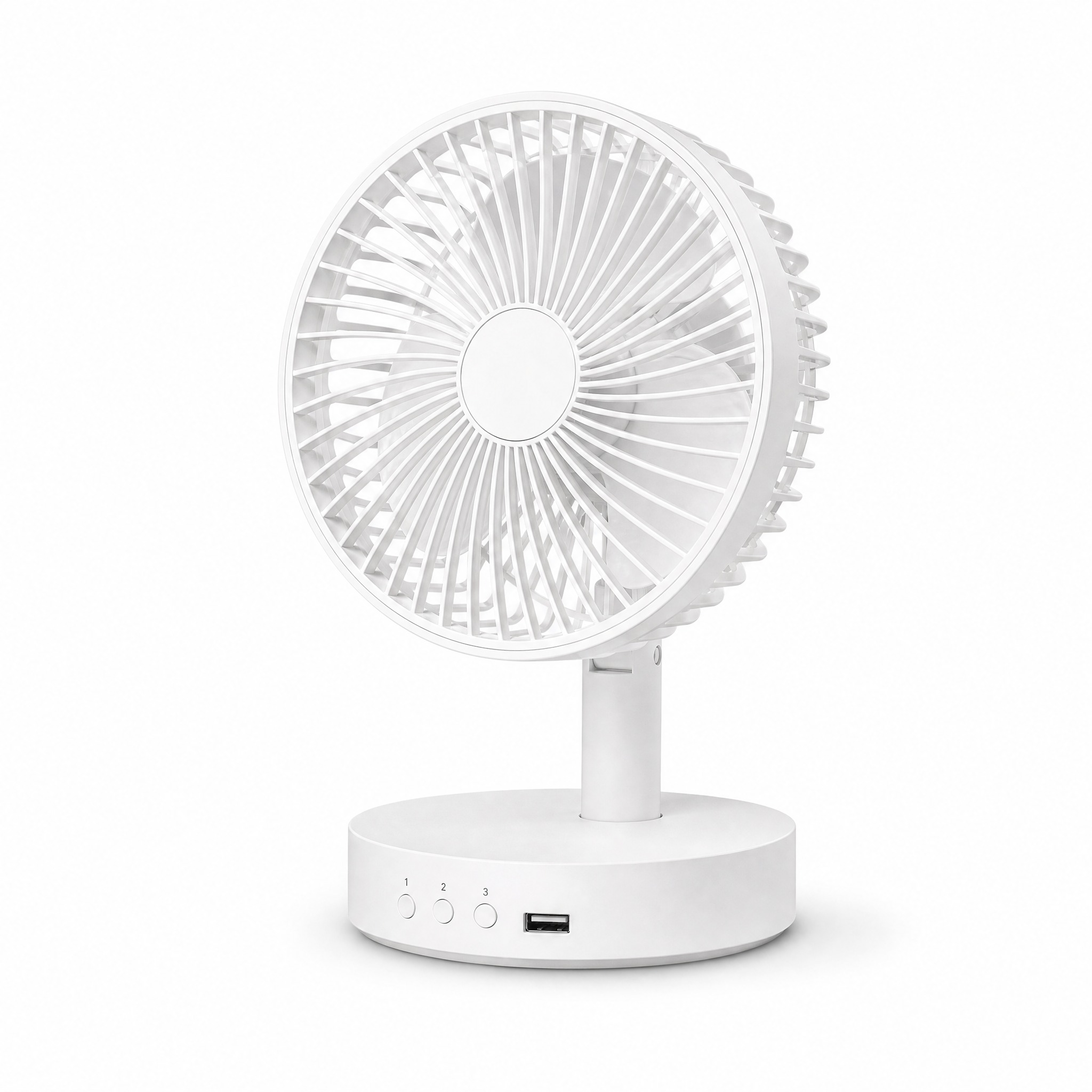 [产品原图] 桌面USB小风扇 纯白底产品展示图 目标是清晰展… - 图片创意预览