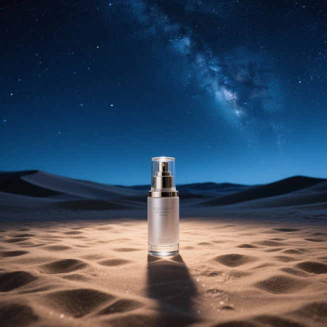 对的，瓶子再靠下一点，大一点星空面积大一些预览效果