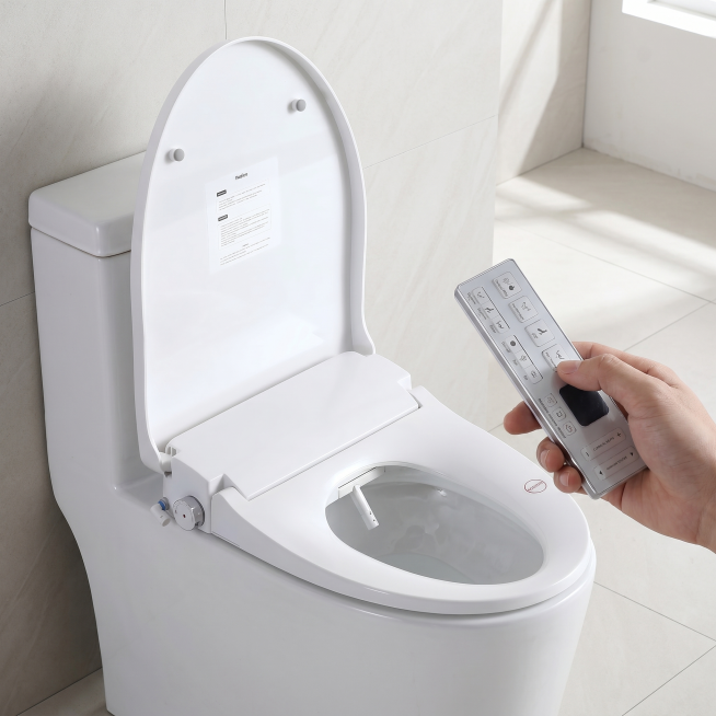 [Main Image 4] Remote control operation display of smart bidet toilet seat. Style: functional operat预览效果