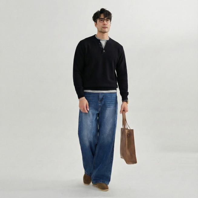 把假两件里面的浅色毛衣换成浅灰色 质感保留保留纽扣颜色预览效果