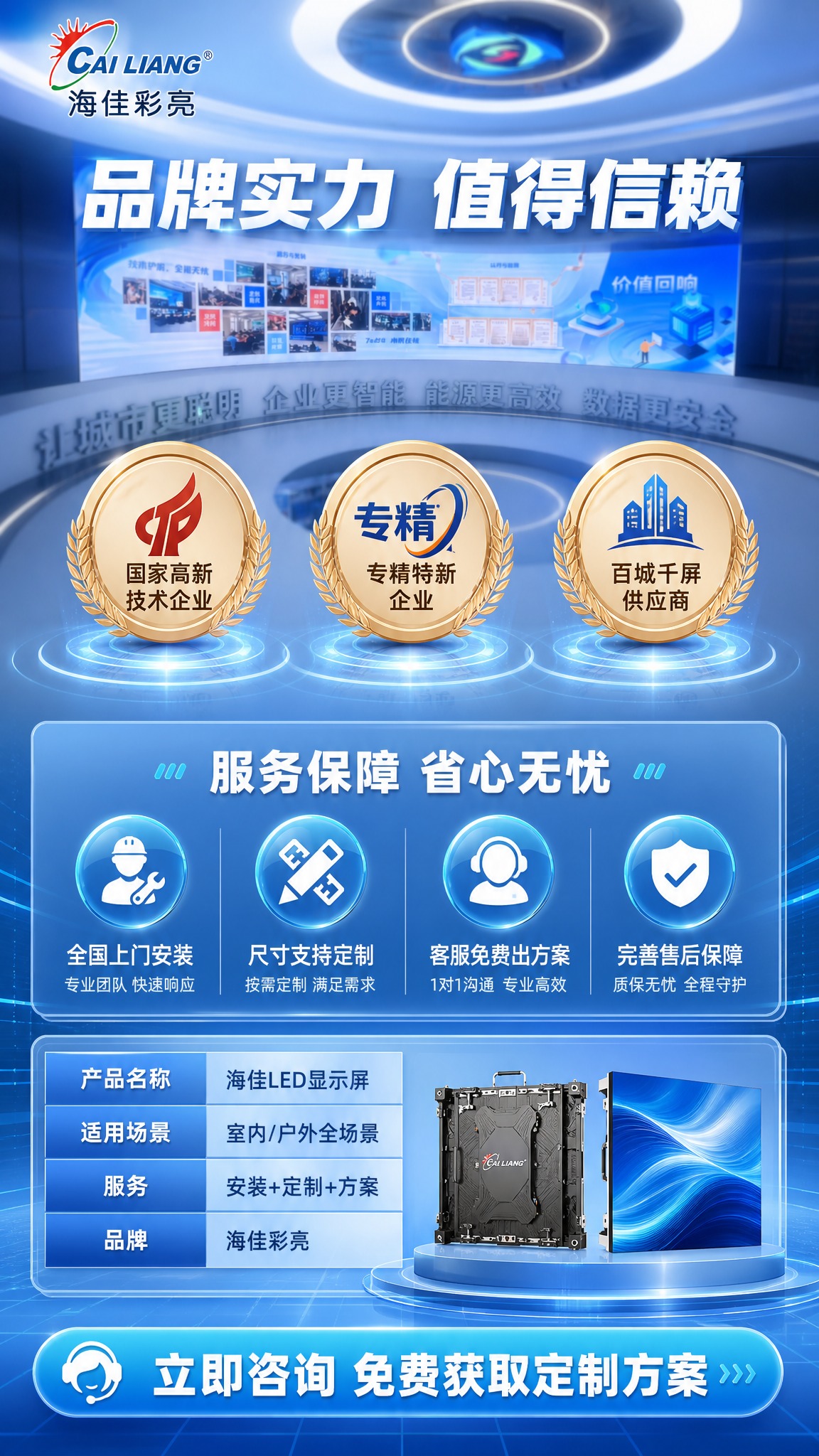 [详情页-5] 品牌实力与服务保障：产品信息与服务承诺（最后一… - 图片创意预览